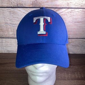 Unisex Fan Favorite - MLB Basic Blue Texas Rangers Adjustable Hat